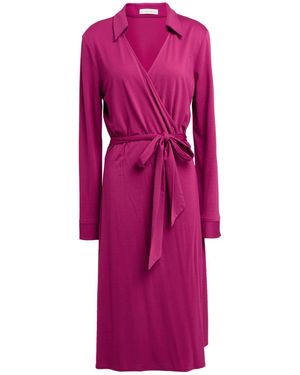 Camicettasnob Midi Dress Viscose, Polyamide, Elastane - Purple