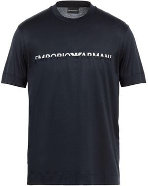 Emporio Armani T-Shirts - Blue