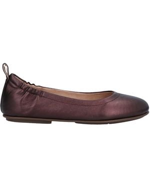 Fitflop Ballet Flats - Brown