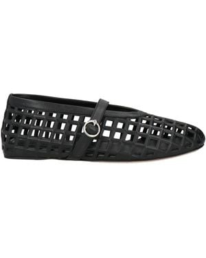 3Juin Ballet Flats Leather - Black