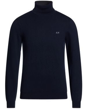 Sun 68 Rollkragenpullover - Blau