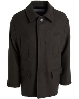 Ami Paris Coat - Black