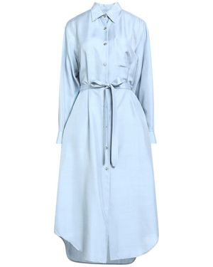 Brioni Vestido Midi - Azul
