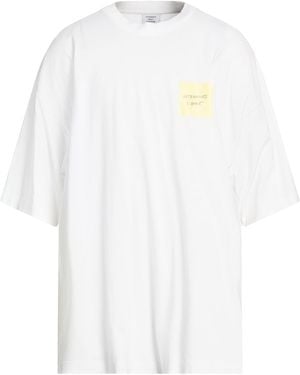 Vetements T-Shirt Cotton - White