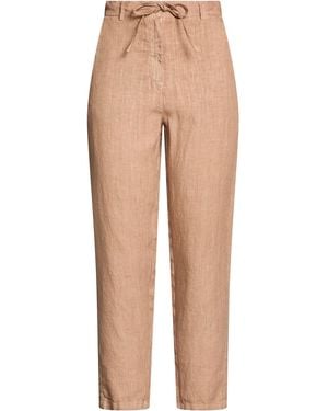 120% Lino Pants Linen - Natural