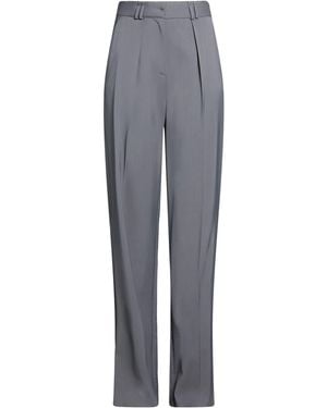 Elisabetta Franchi Charcoal Pants Viscose, Elastane - Gray