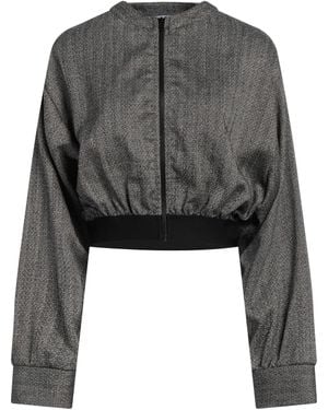 Gaelle Paris Jacket Polyester, Viscose, Elastane - Grey