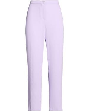Diana Gallesi Lilac Pants Polyester - Purple