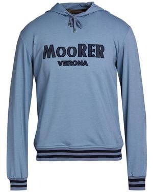 Moorer Sweatshirt Viscose, Polyamide, Elastane - Blue