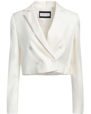 Caractere Blazer Acetate, Silk - White