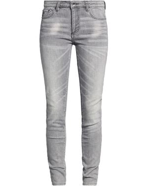ARMANI EXCHANGE Jeans Cotton, Polyester, Elastane - Gray
