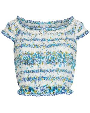Poupette Top Cotton - Blue