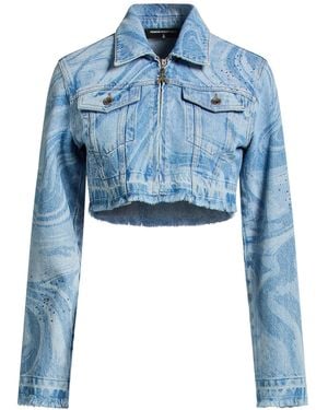 Patrizia Pepe Denim Outerwear - Blue