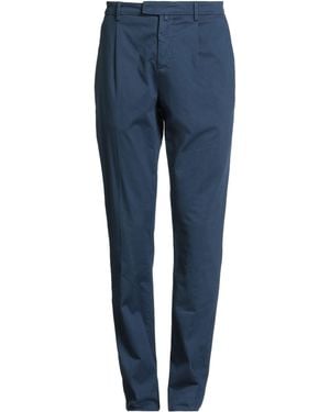 Brooksfield Pants Cotton, Elastane - Blue