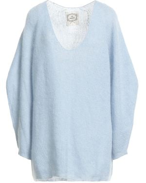 Pink Memories Pullover - Bleu