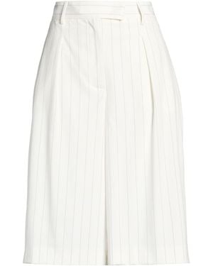 Liu Jo Shorts & Bermuda Shorts Polyester, Viscose, Elastane - White