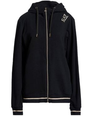 EA7 Sweatshirt Cotton, Elastane - Black