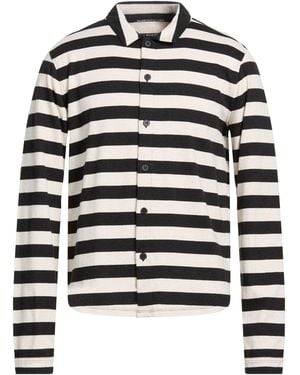 Majestic Filatures Charcoal Shirt Cotton - Blue