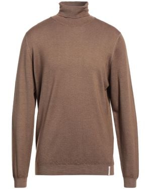Brooksfield Turtleneck - Brown