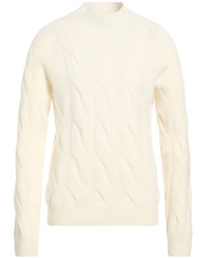 SEVENTY VENEZIA Ivory Turtleneck Wool, Polyamide - White