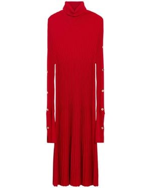 Clips More Robe midi - Rouge
