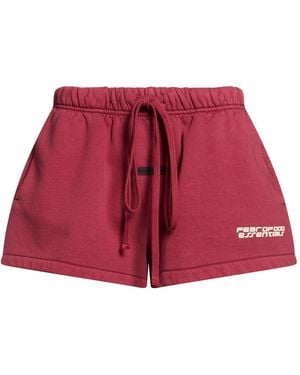 Fear Of God Shorts & Bermuda Shorts Cotton - Red