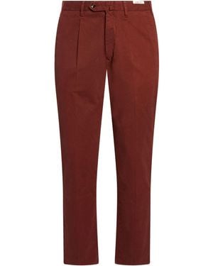 L.B.M. 1911 Brick Pants Cotton, Elastane - Red