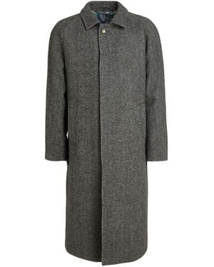 ABSEITS Charcoal Coat Virgin Wool - Gray