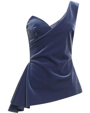 La Petite Robe Di Chiara Boni Top - Blue