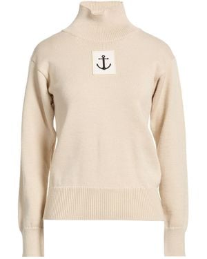 Jil Sander Turtleneck Wool - Natural