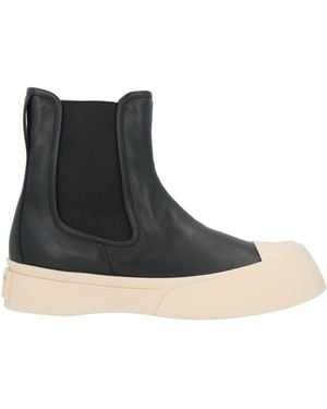 Marni Ankle Boots Leather - Black