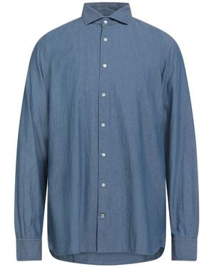 Tommy Hilfiger Denim Shirts - Blue