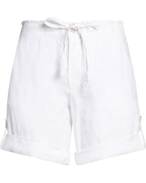 120% Lino Shorts & Bermuda Shorts - White