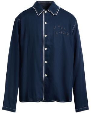 Soulland Hemd - Blau