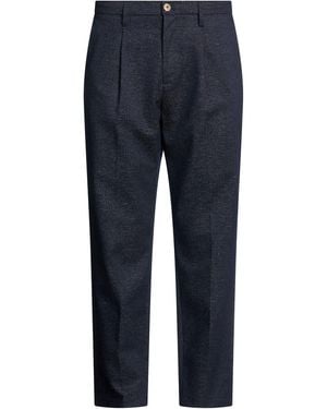 Entre Amis Pants Virgin Wool, Elastane - Blue