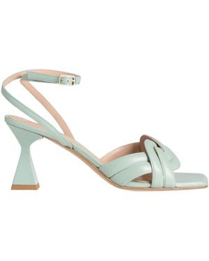 BRANDO SHOES Sandals Leather - Metallic