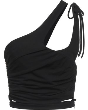 ANDREADAMO Top Viscose - Black