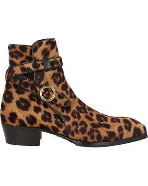 Lidfort Ankle Boots Leather - Brown