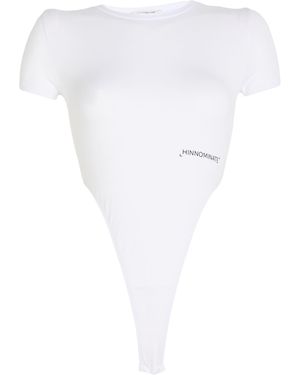 hinnominate Bodysuit Cotton, Elastane - White