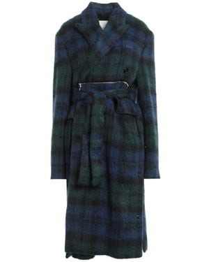 Setchu Coat Virgin Wool, Wool, Mohair Wool, Alpaca Wool, Polyamide - Blue