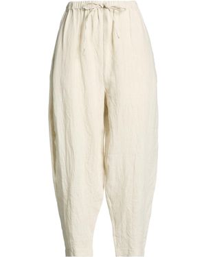 Eka Pants Linen - White