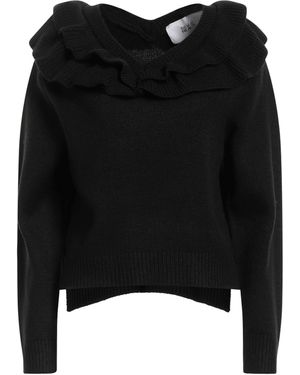 Silvian Heach Sweater Acrylic, Nylon - Black