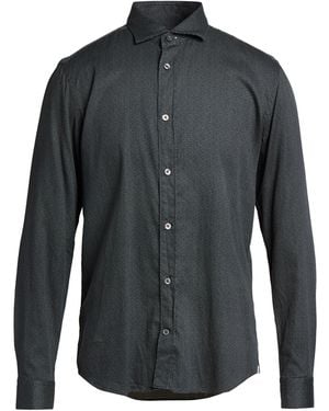 MASTRICAMICIAI Midnight Shirt Cotton - Gray