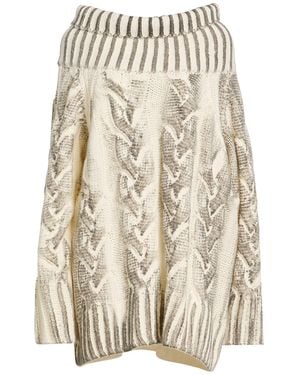 John Richmond Rollkragenpullover - Natur
