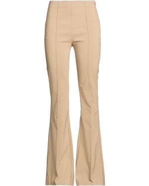 Liviana Conti Trousers Viscose, Polyamide, Elastane - Natural