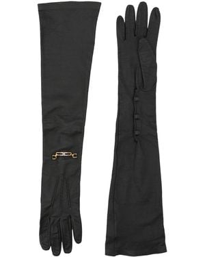 Elisabetta Franchi Gloves Ovine Leather - Black