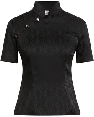 Marine Serre Top - Schwarz