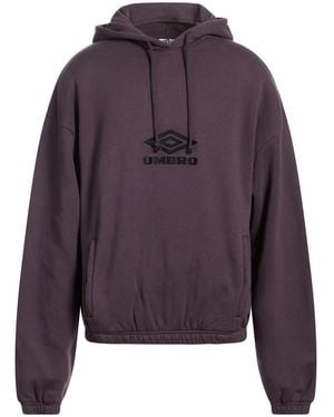Umbro Dark Sweatshirt Cotton - Purple
