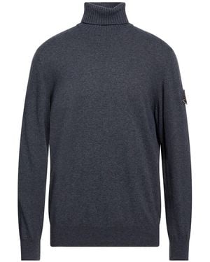 Roy Rogers Rollkragenpullover - Blau