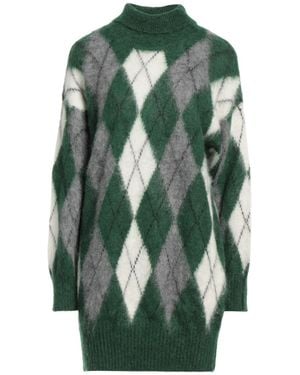 Grifoni Rollkragenpullover - Grün